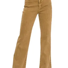 Court Straight Crop Jeans | Camel