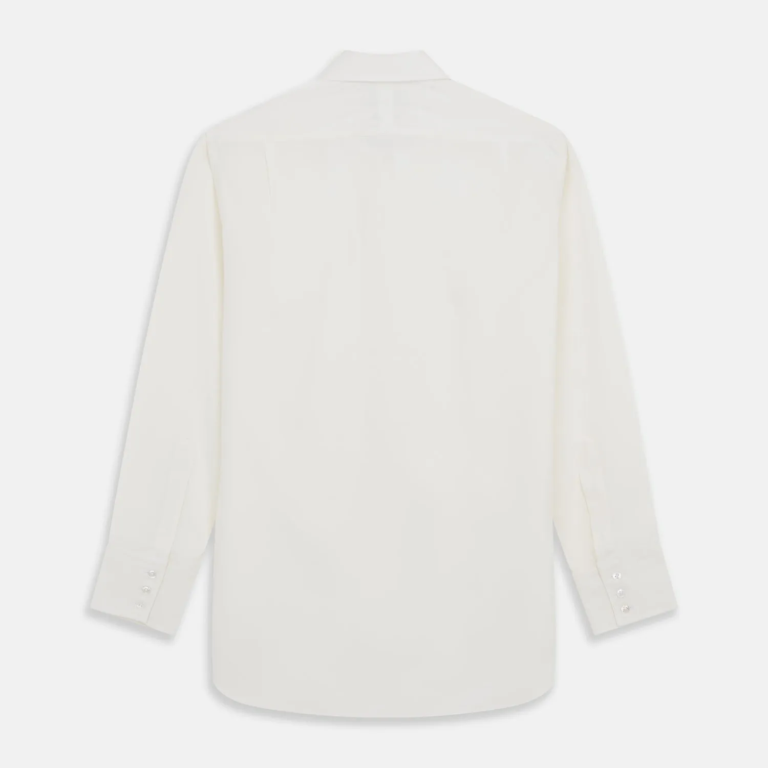 Cream Silk Mayfair Shirt