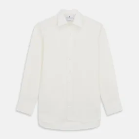 Cream Silk Mayfair Shirt