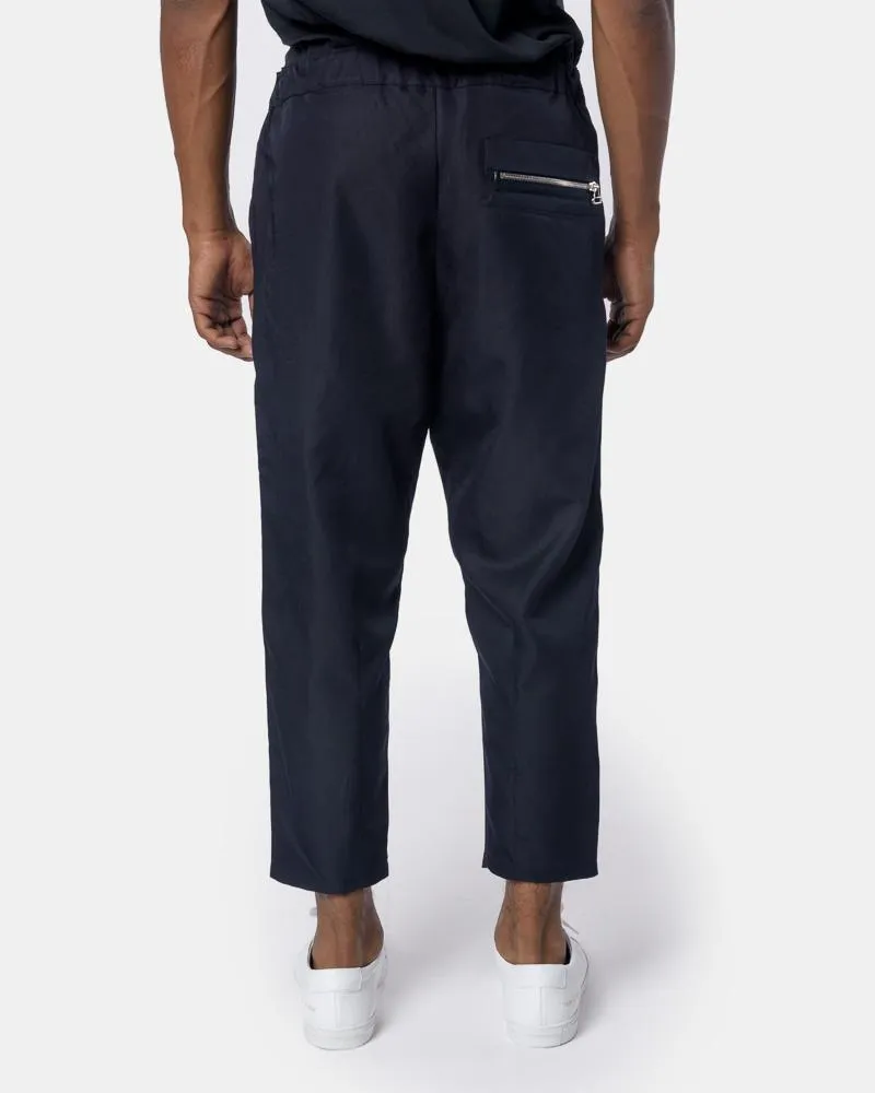 Cropped Troop Pant in Navy