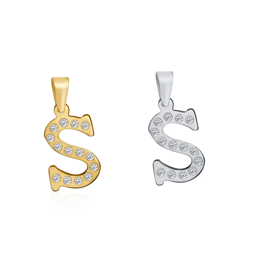 Diamond Letter Charm (A-Z)