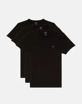 Diesel Umtee-Jake 3 Pack T-Shirt Triple Black