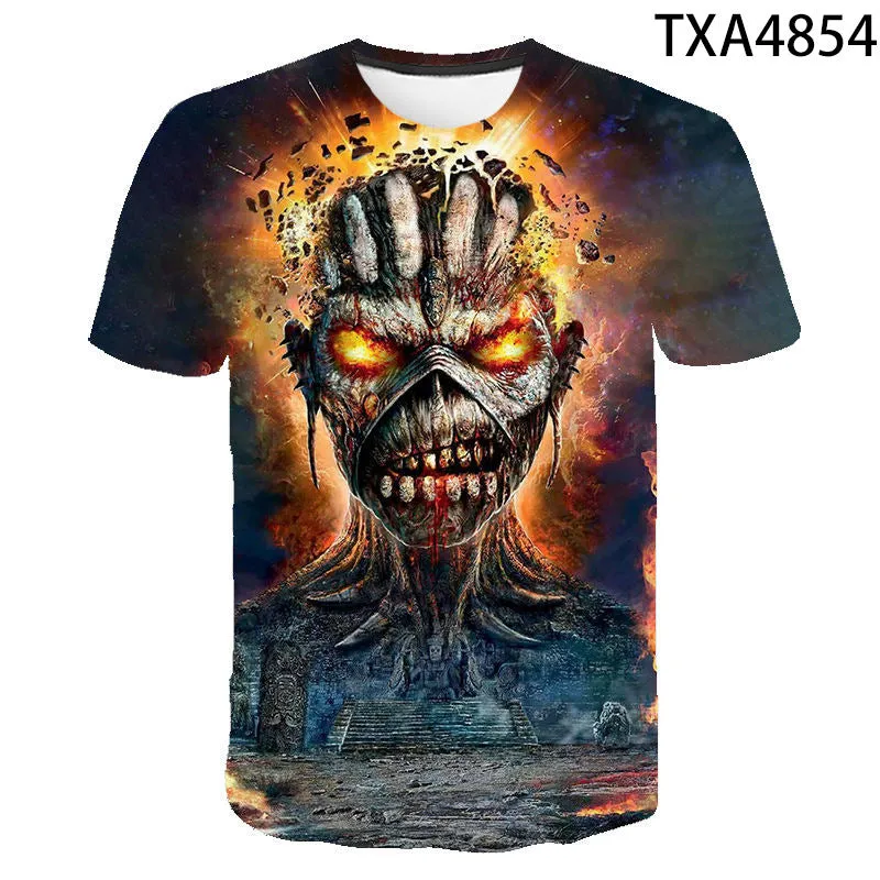 Digital Printed Round Neck T-shirts