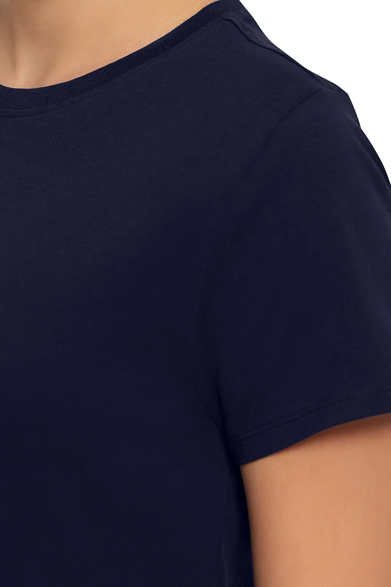 Essential Crew Neck Tee - Midnight