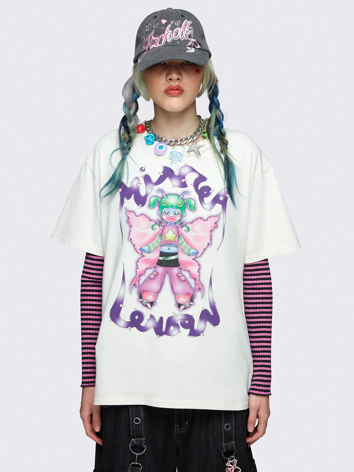 Fairydust Oversized Graphic T-shirt