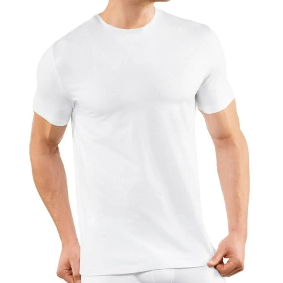 Falke Men Underwear Crew Neck T-Shirt 2-Pack