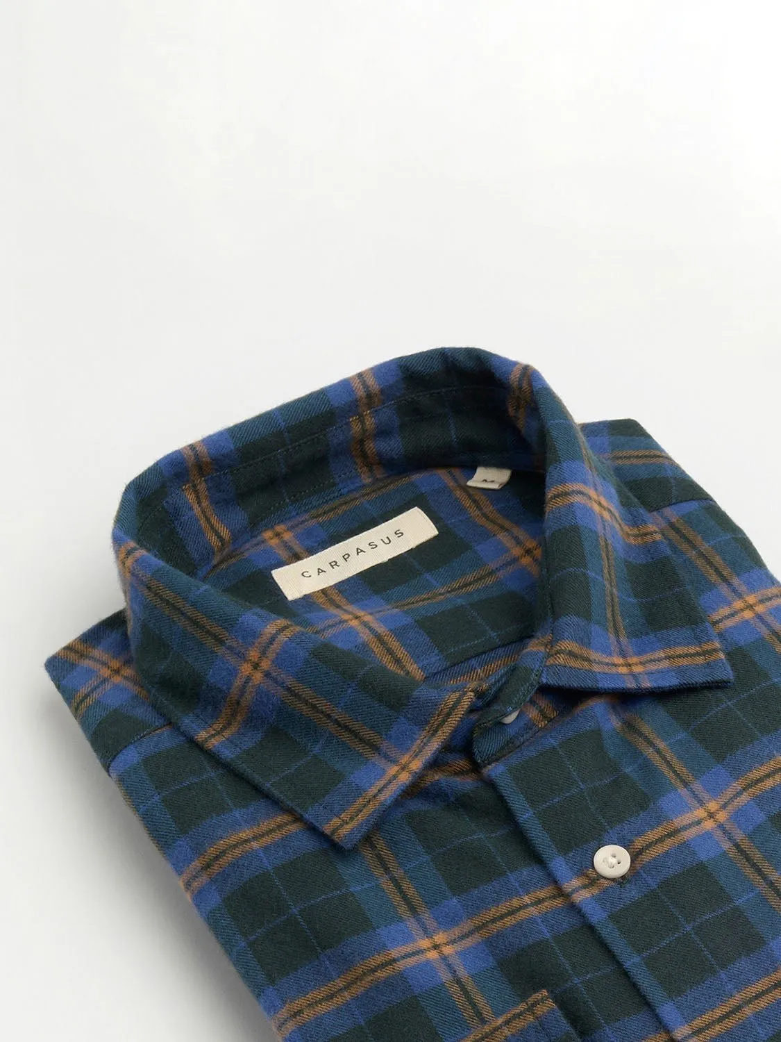 Flannel Shirt Castanio Check Moss