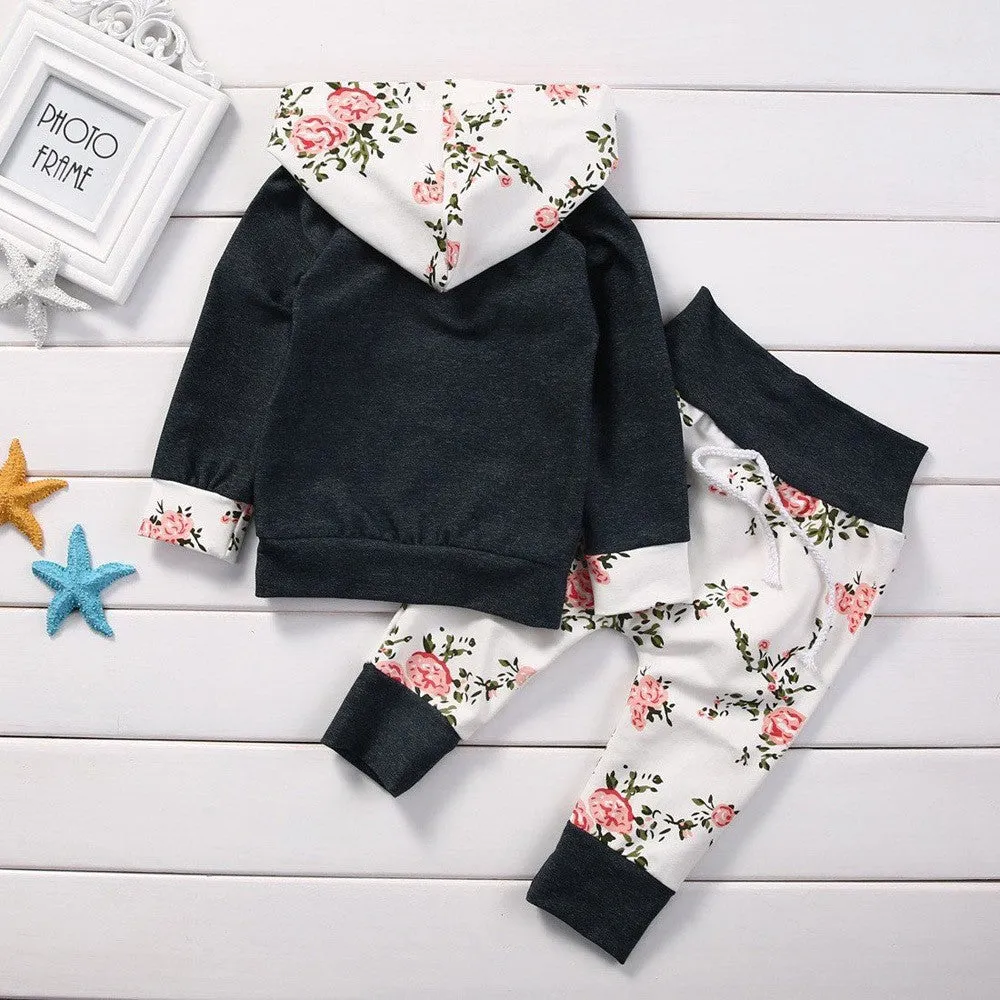 Floral Tracksuit 2pcs Set