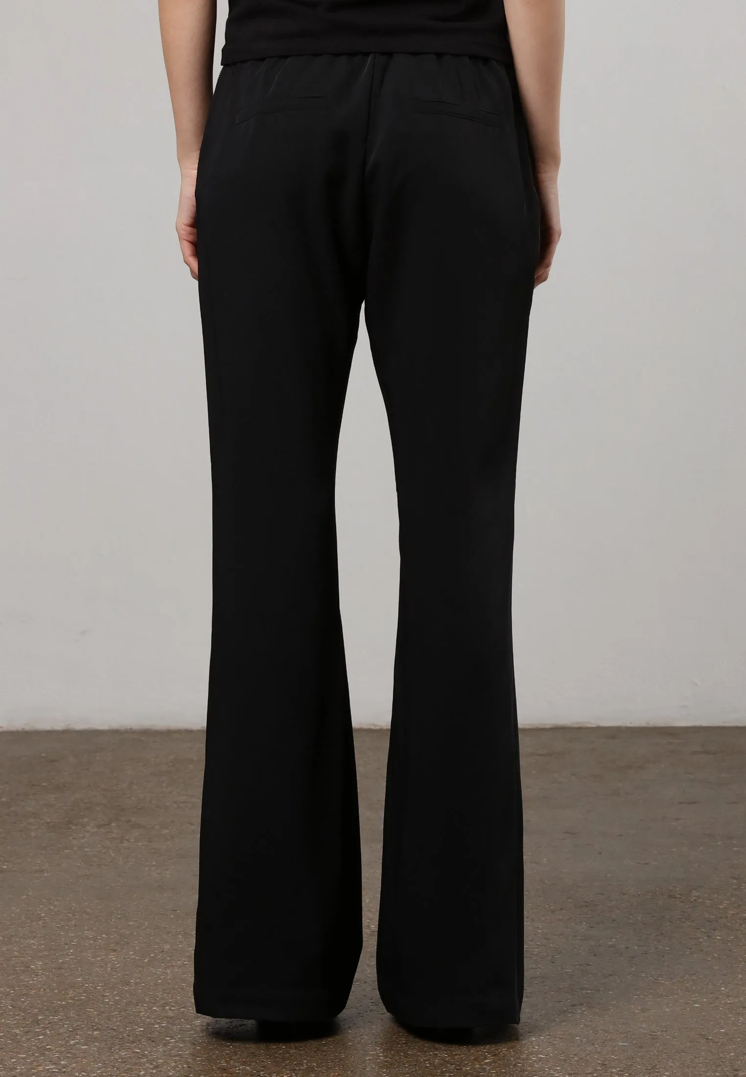 FLUX FLARE TROUSER BLACK