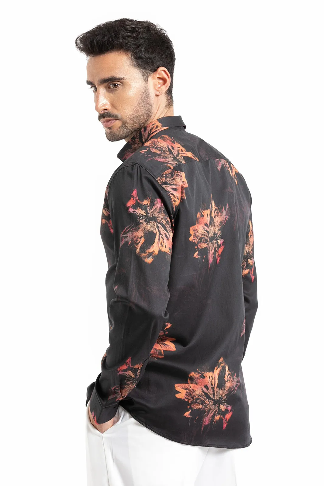 Foxglove Printed Shirt