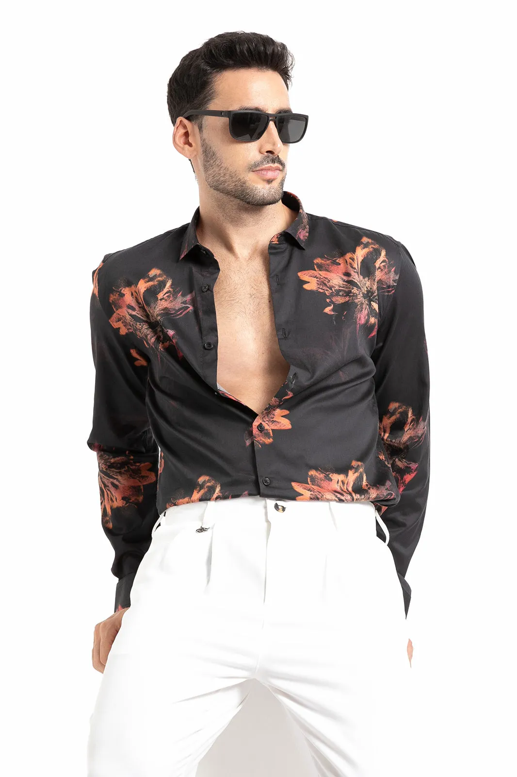 Foxglove Printed Shirt