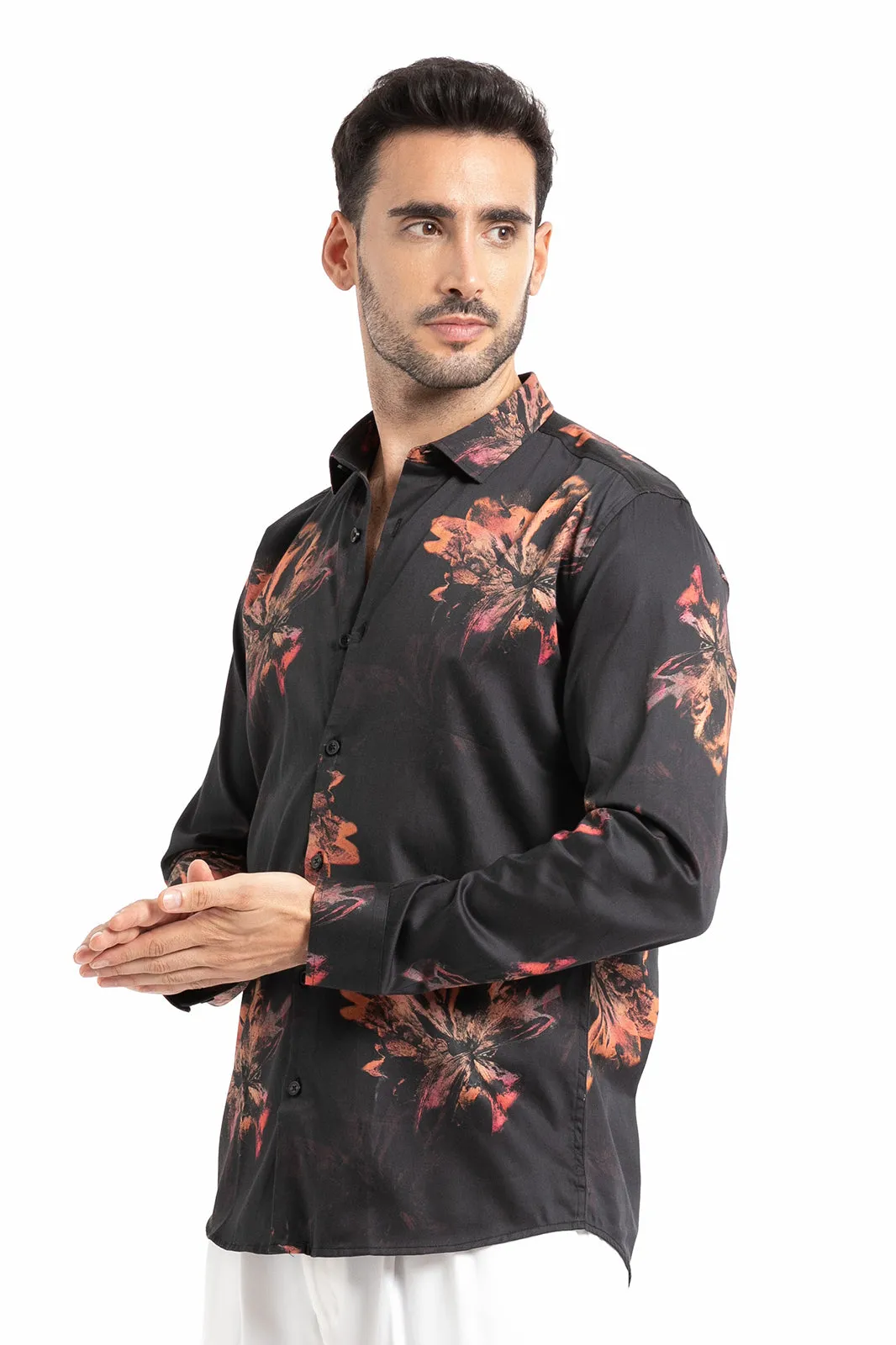 Foxglove Printed Shirt