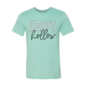 Happy Hollow Block Script Soft Tee