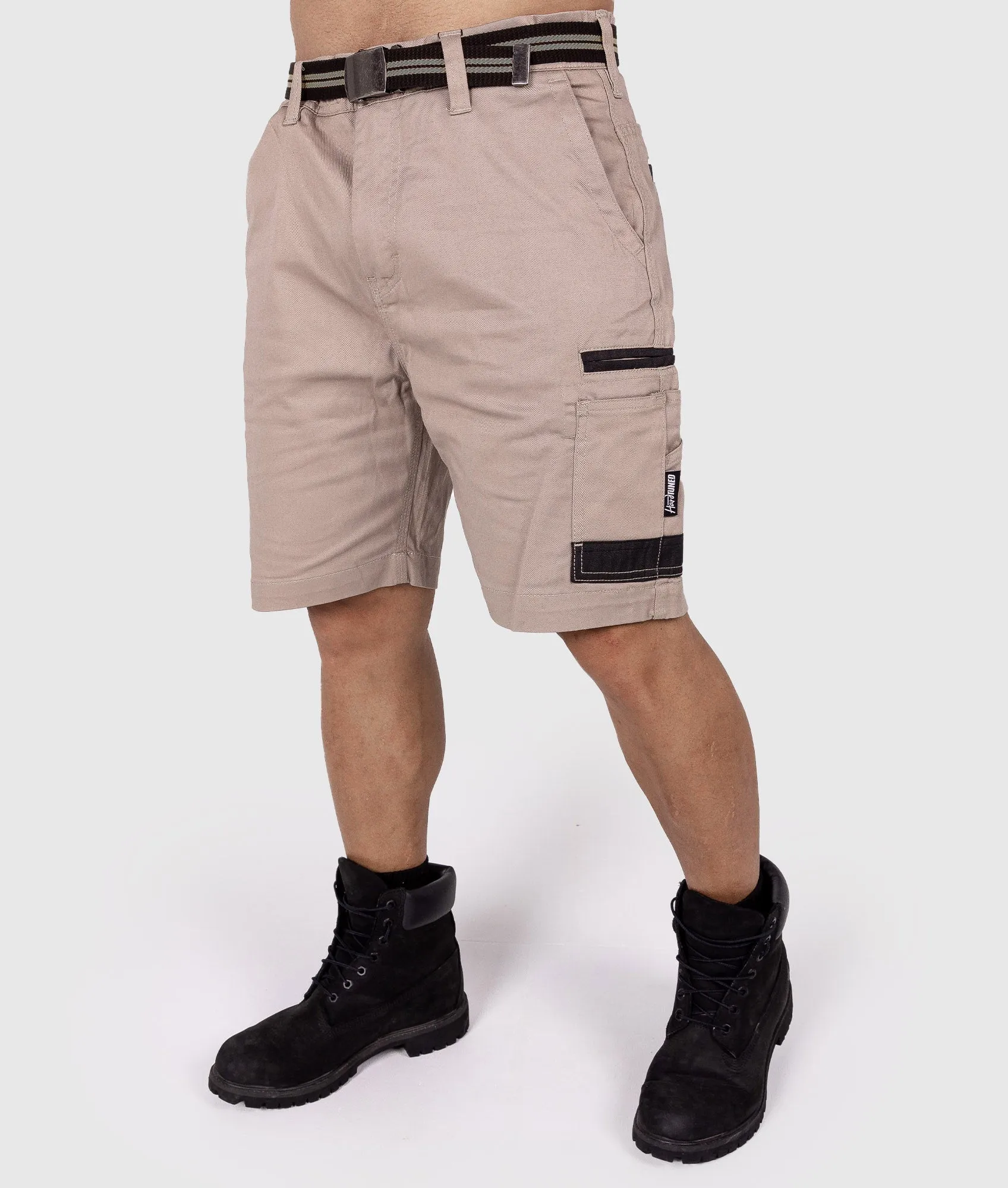 HardTuned Pitstop Cargo Shorts - Tan