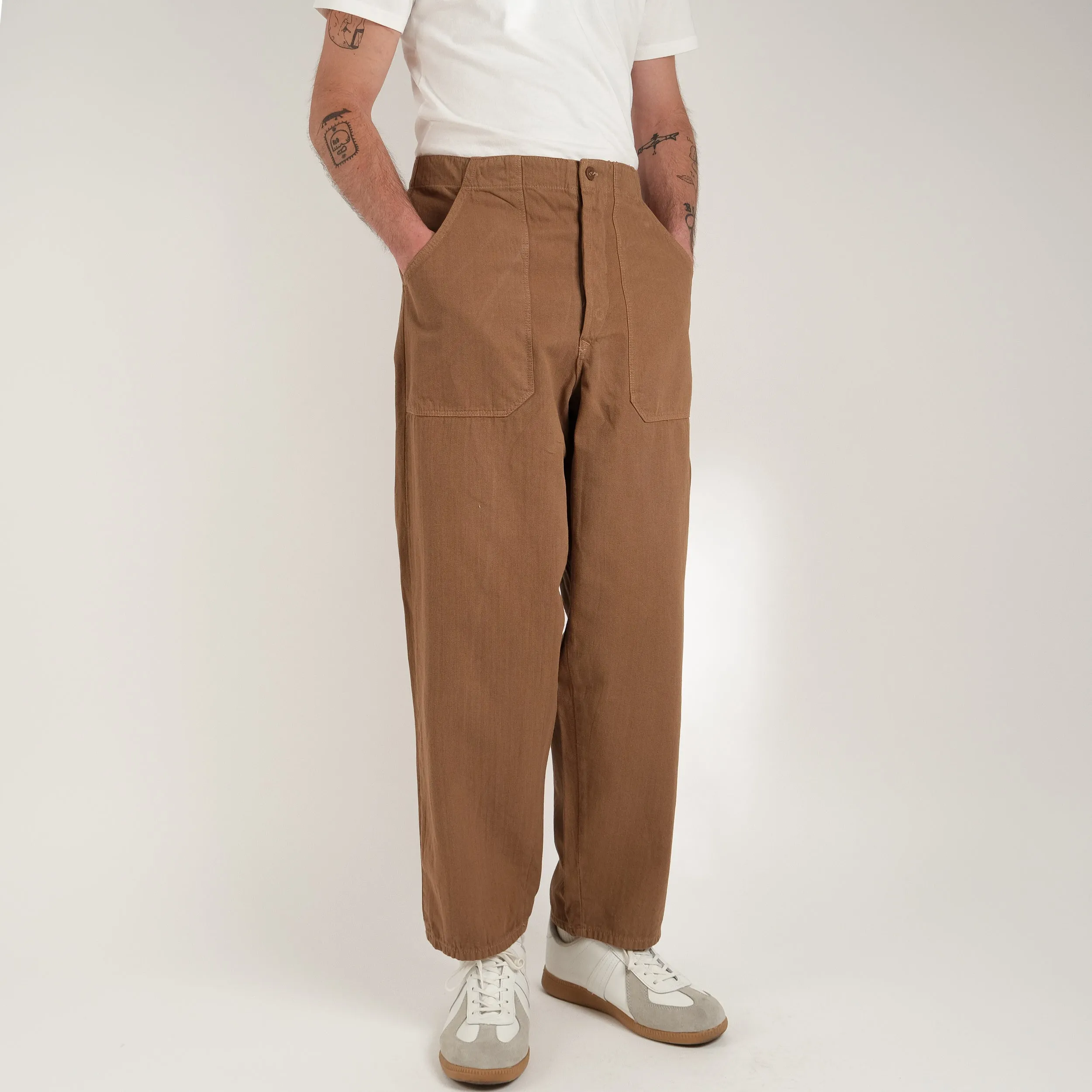 HBT BROWN CARGO PANTS