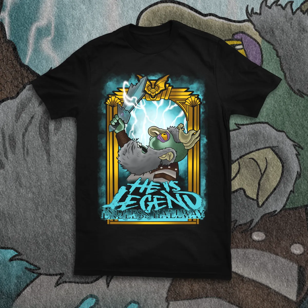 HE IS LEGEND "SWORD" SHIRT