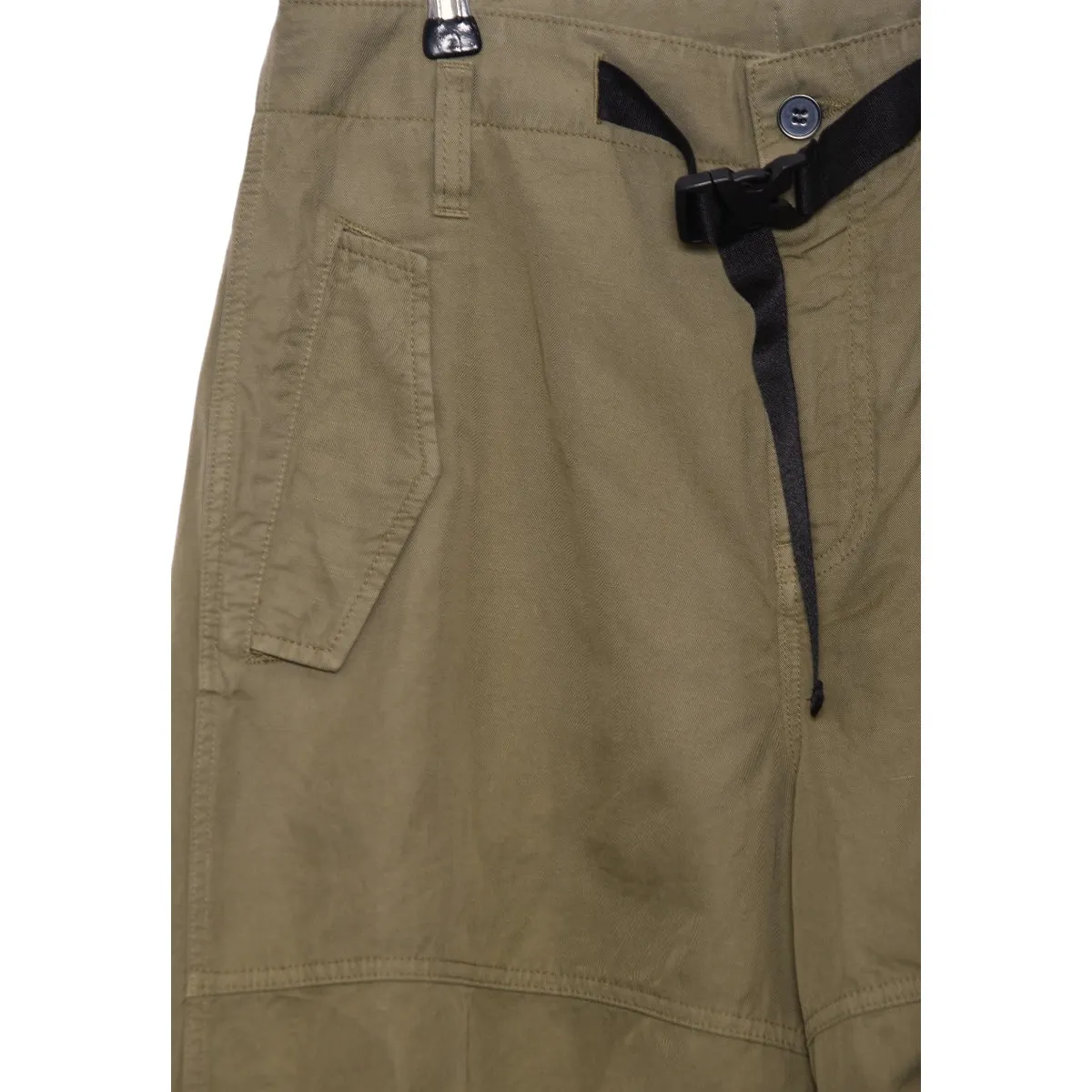 Hope Gloom Cargo Trousers pale green