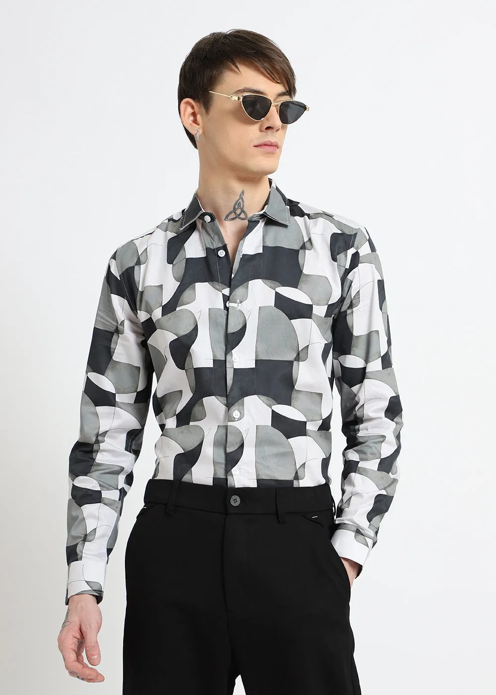 Interlock Impressions Printed Shirt