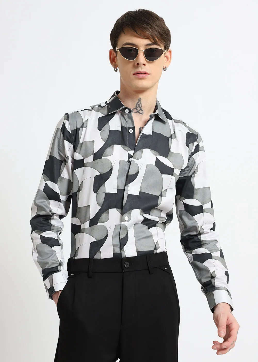 Interlock Impressions Printed Shirt