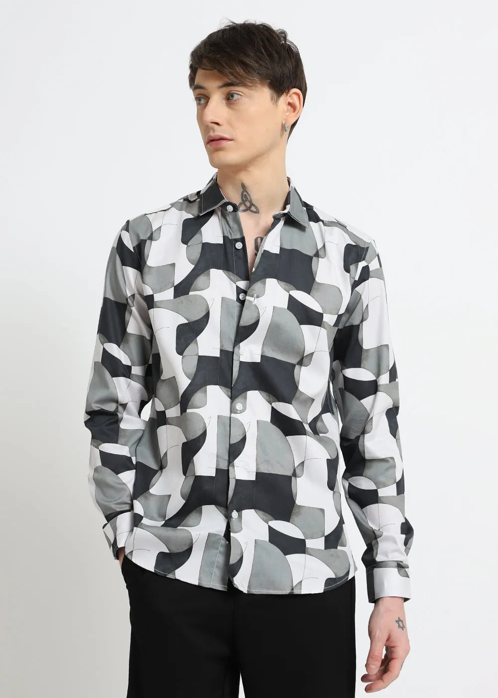 Interlock Impressions Printed Shirt