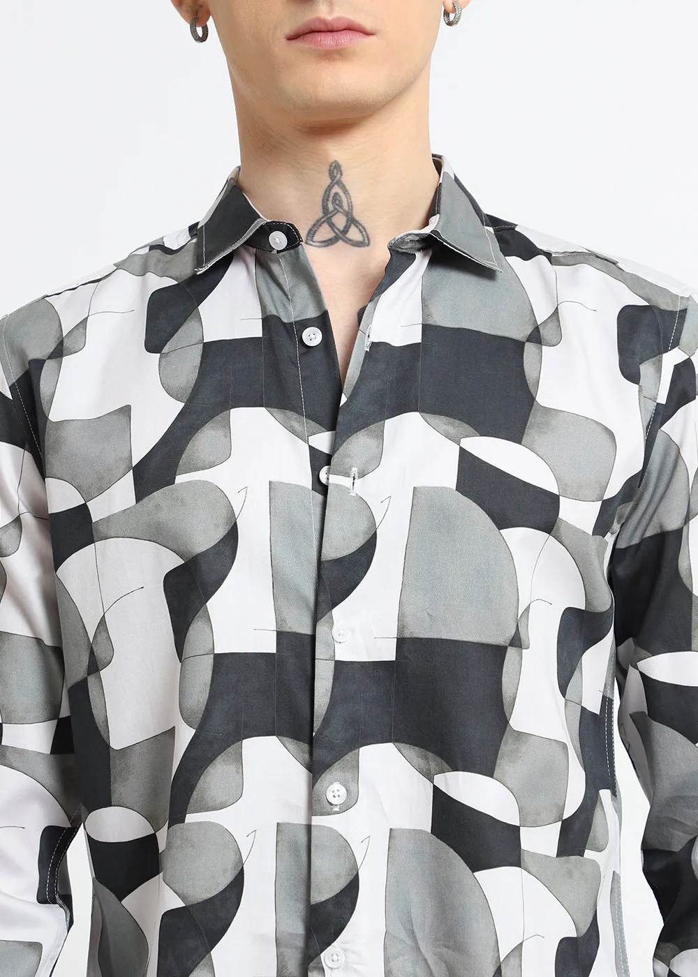 Interlock Impressions Printed Shirt