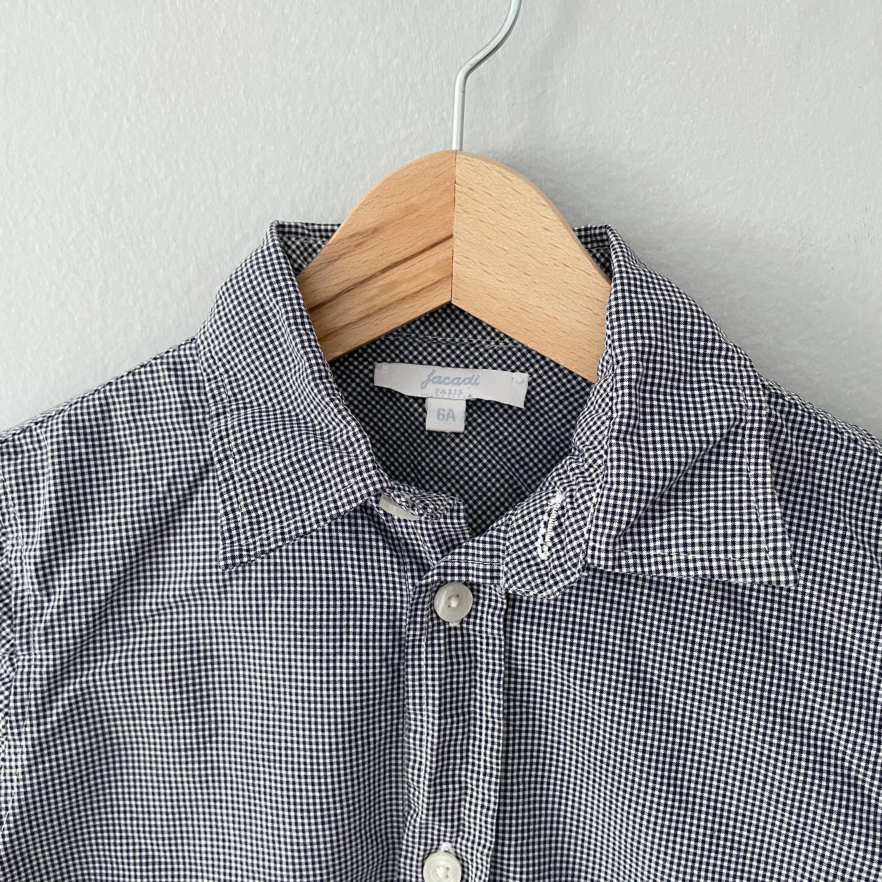 Jacadi / Checked shirt / 6Y