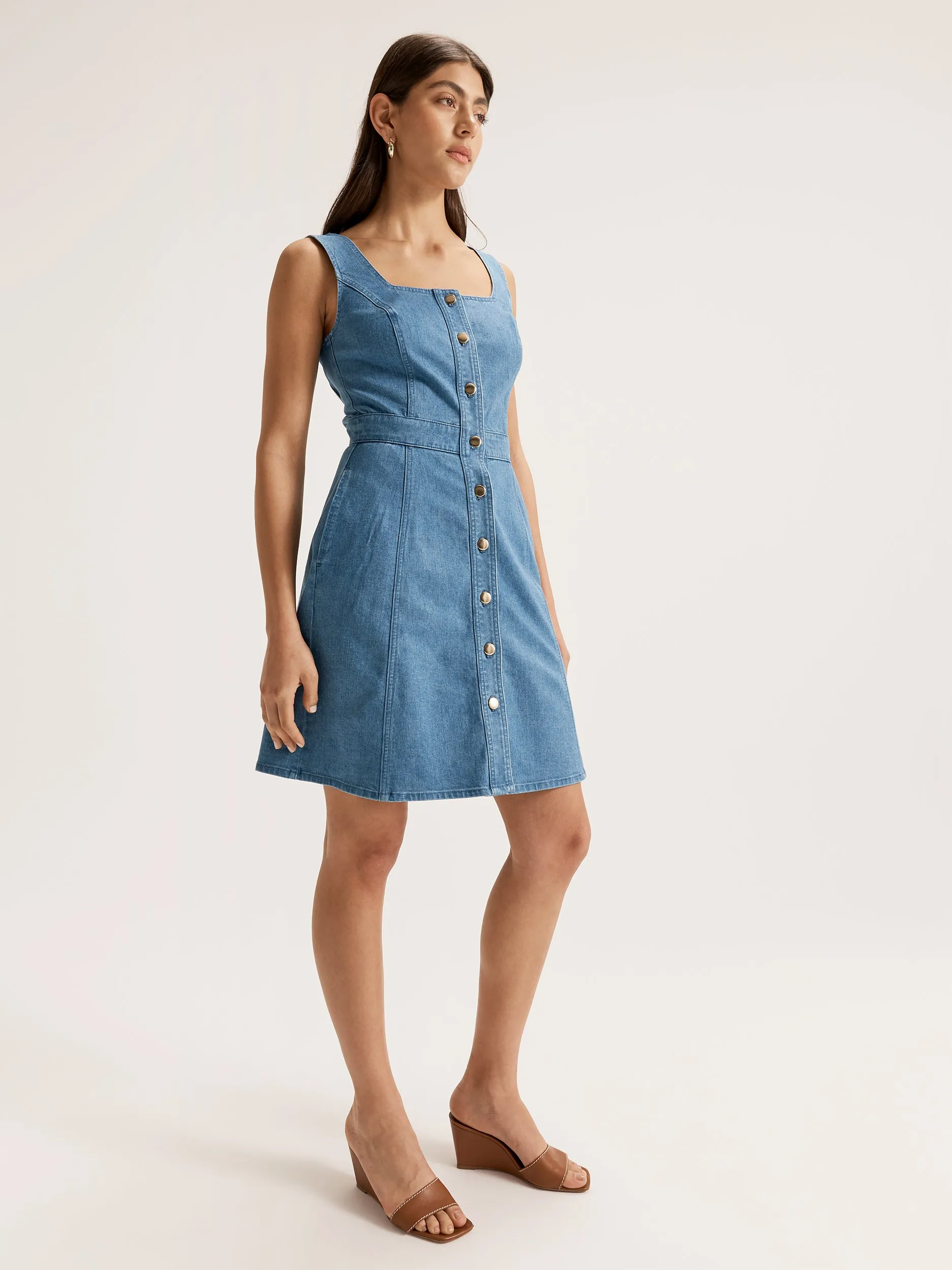 Jagger Short Denim Dress