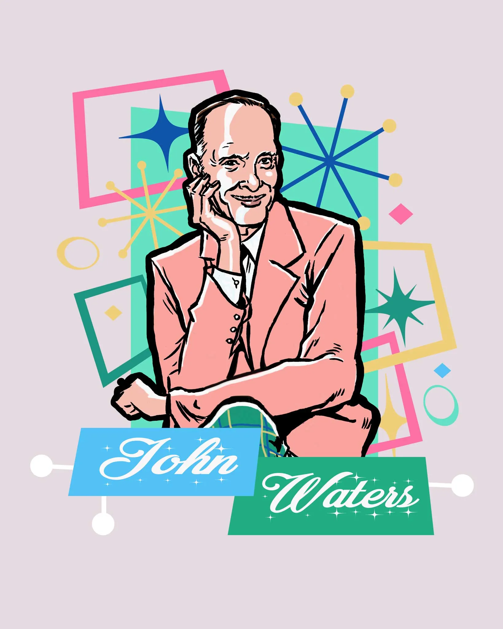 John Waters - The Duke of Dirt (Pink Variant)