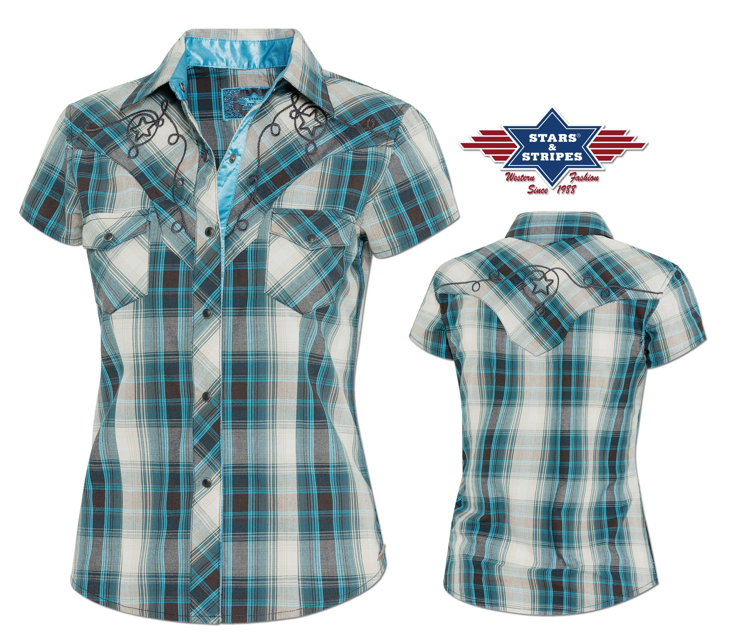 Josie Ladies Western Blouse