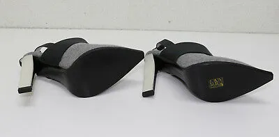 Karen Gallo 'Bryce' Slingback Pump Gray and Black - Pre-Owned