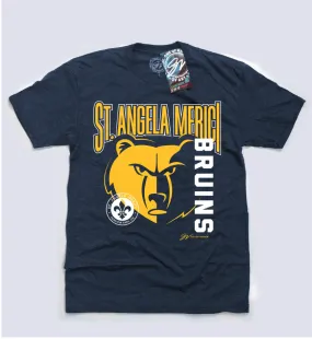 Kids St. Angela's Bruins Navy T shirt