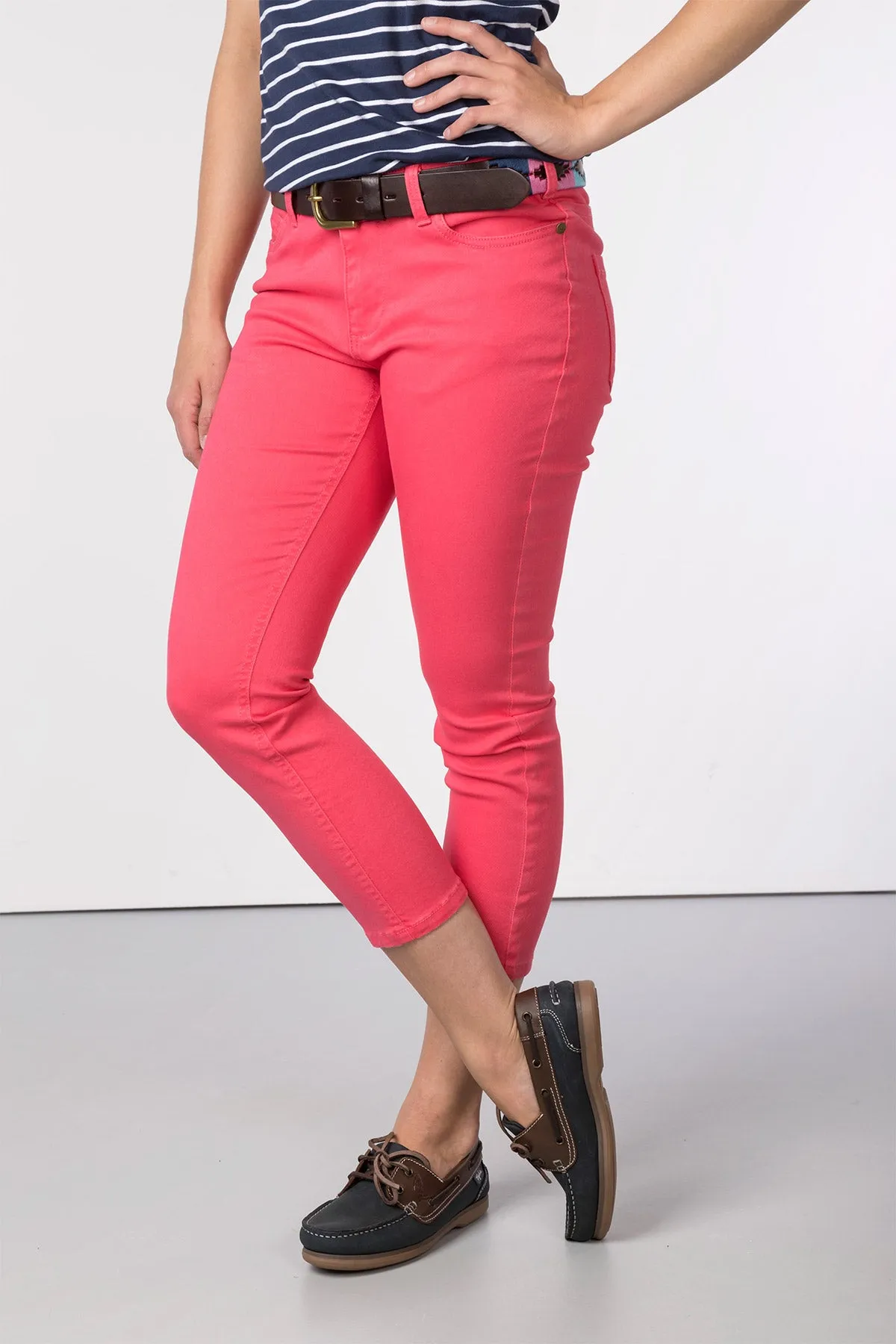 Ladies Skinny Crops - Portia