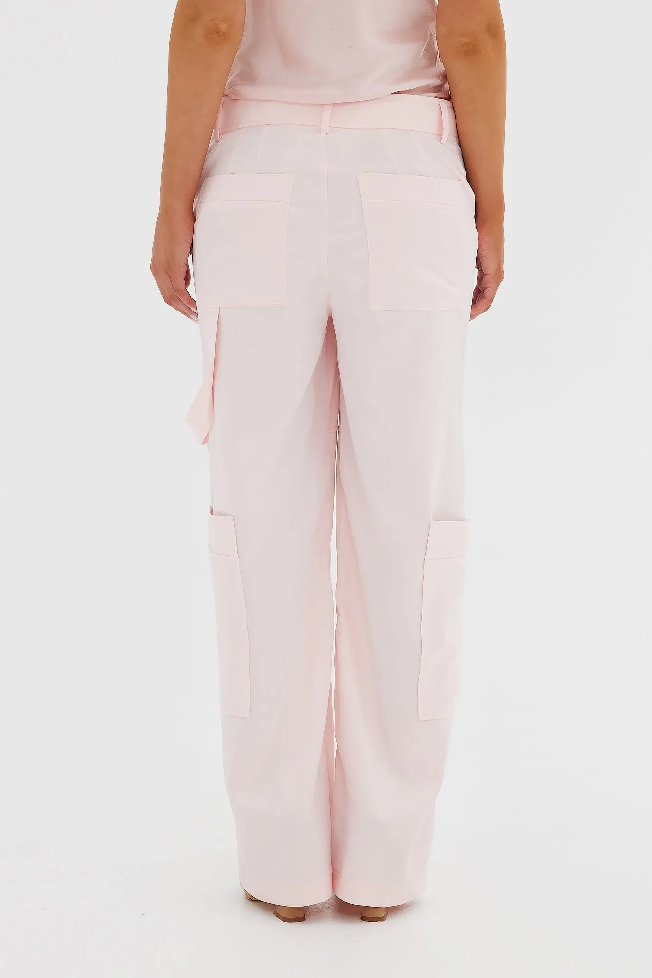 Lara Cargo Pant - Pink