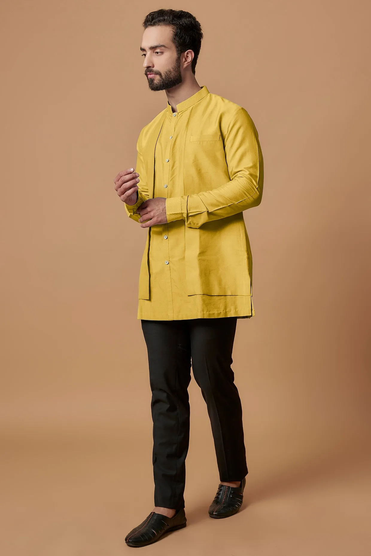 Layered Shirt Kurta - Ehsaan