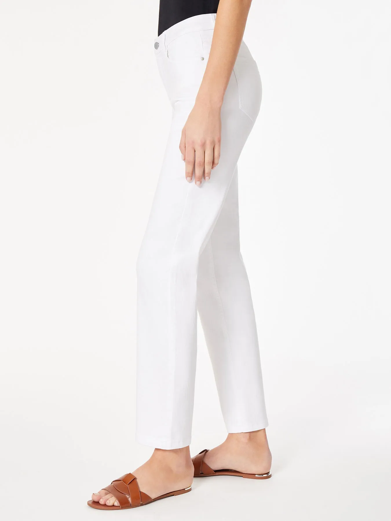 Lexington Straight Leg Jeans, Soft White