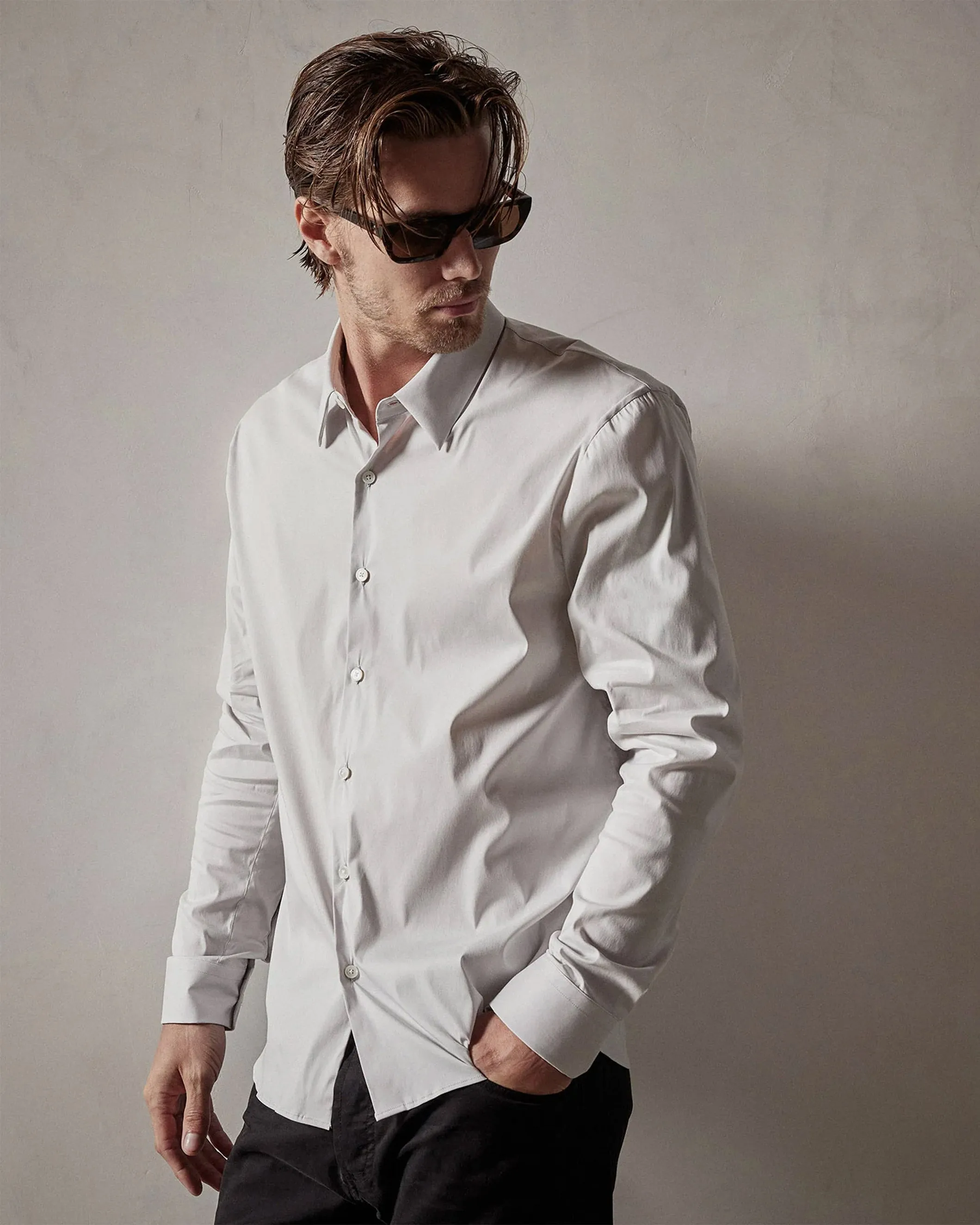 Matte Poplin Dress Shirt