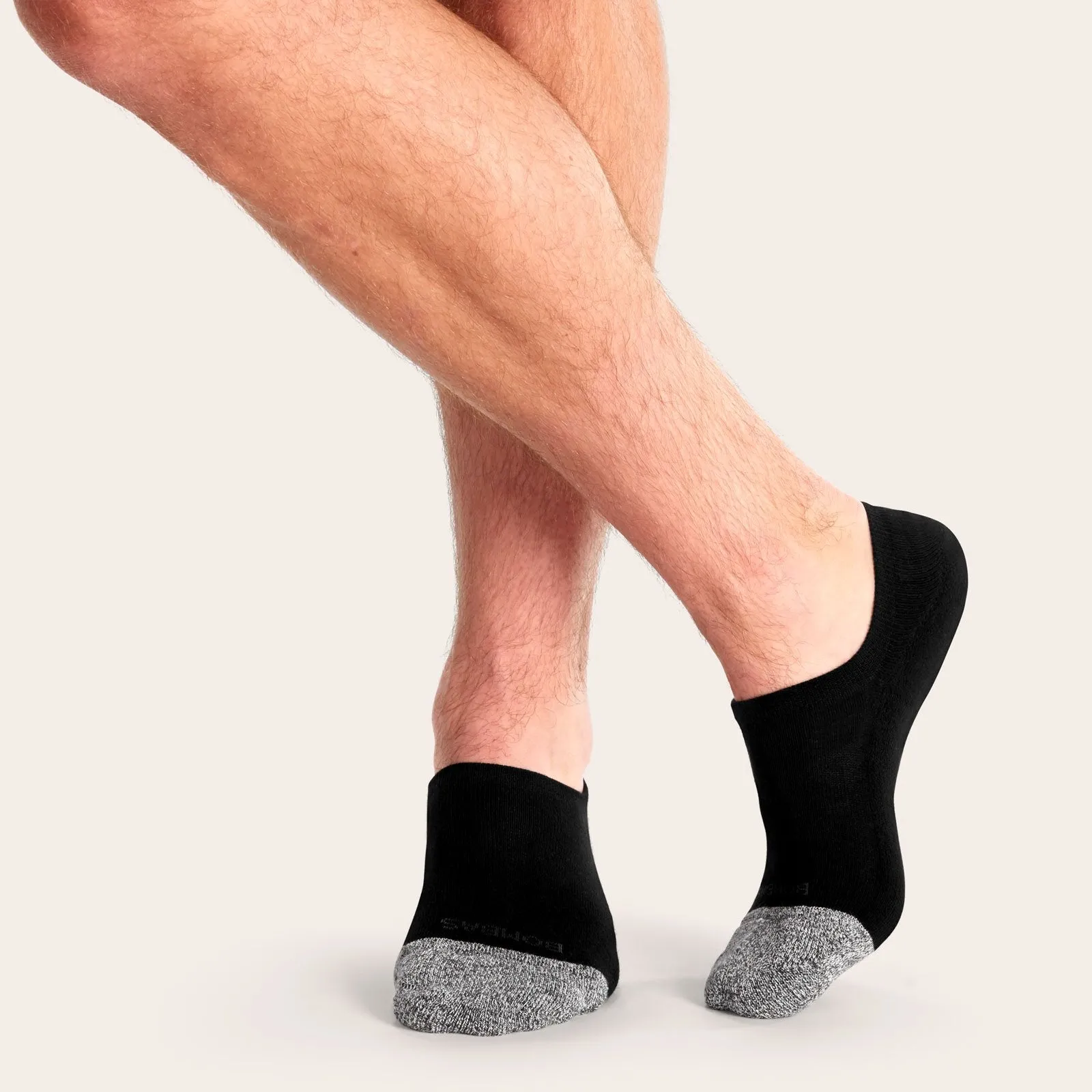 Men's Crew Neck T-Shirt & No Show Sock 6-Pack