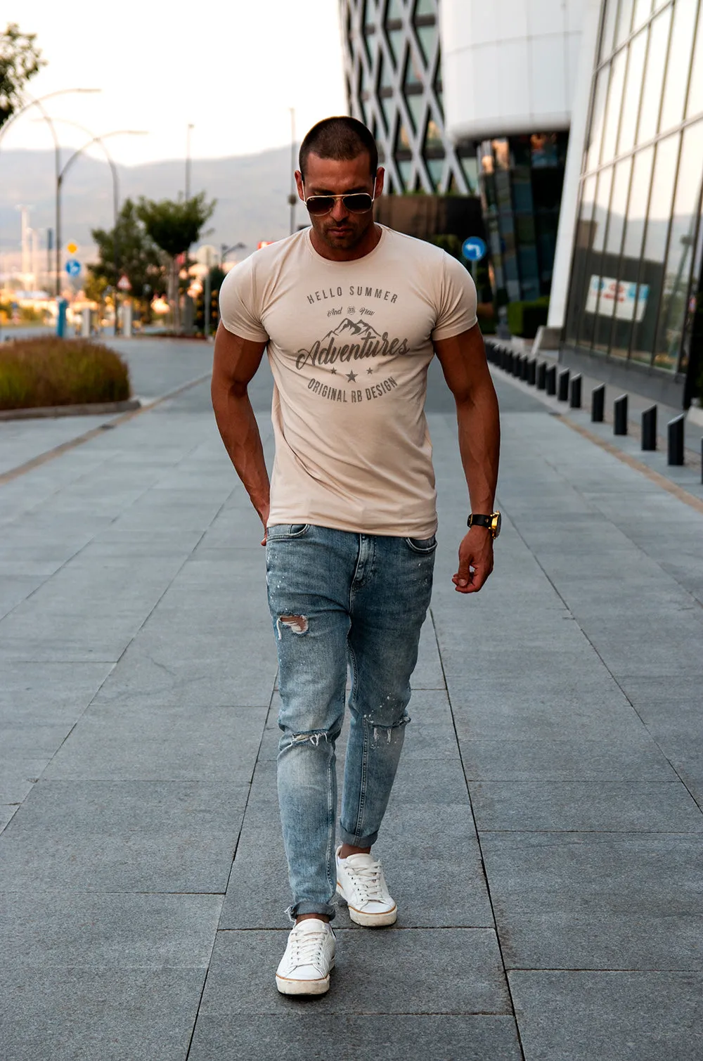 Men's T-shirt "Summer Adventure" MD953