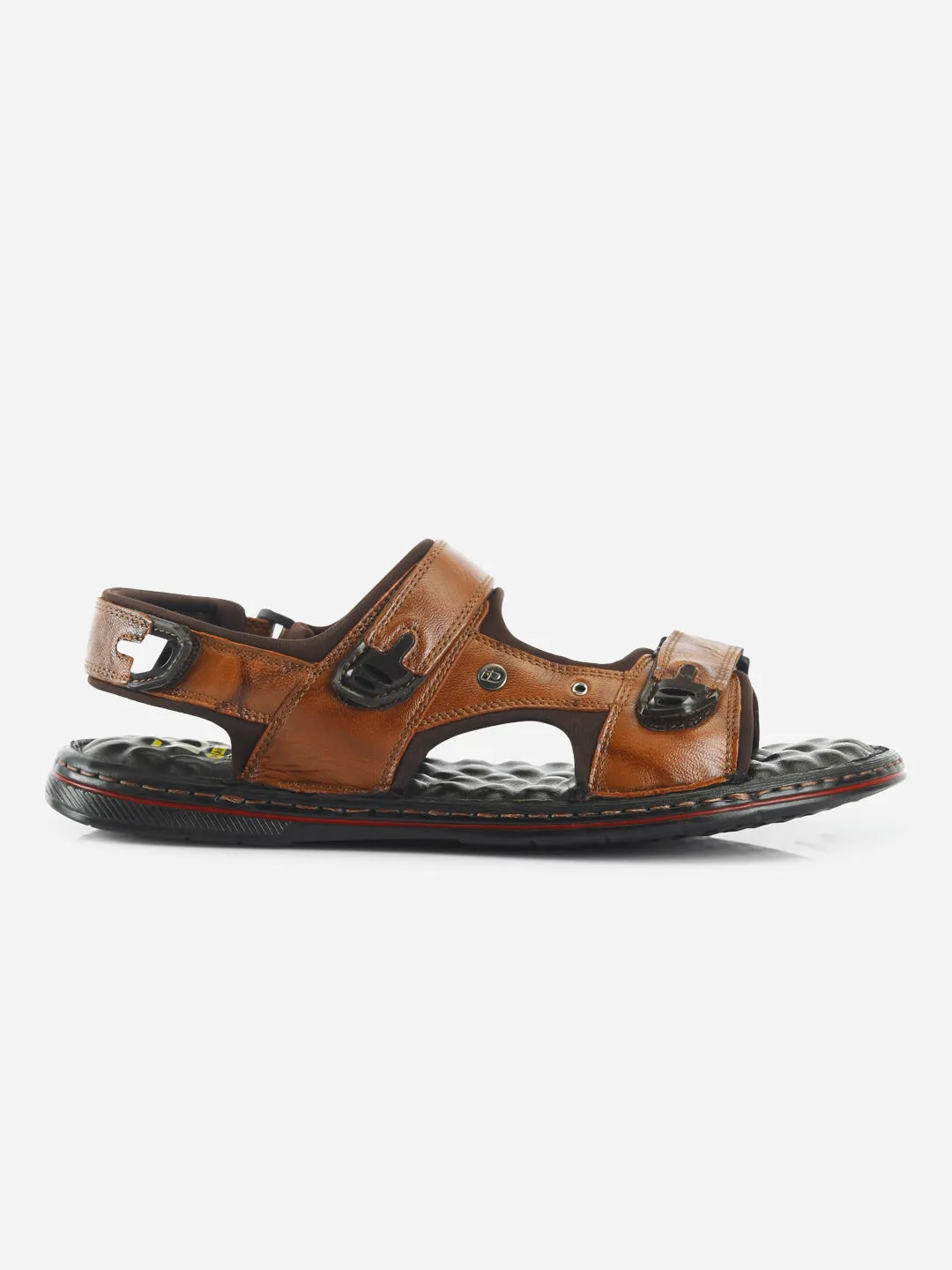 Men's Tan 56 Air Pocket Footbed Smart Casual Sandal (ID4168)