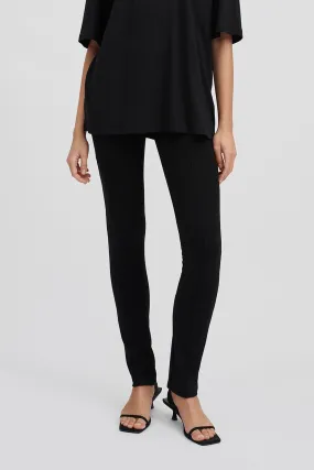 MID WAIST LEGGINGS - DANIELLA BLACK