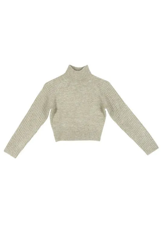 Mock Neck Sweater