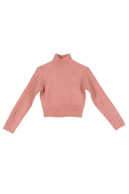 Mock Neck Sweater