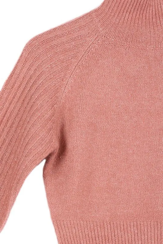 Mock Neck Sweater