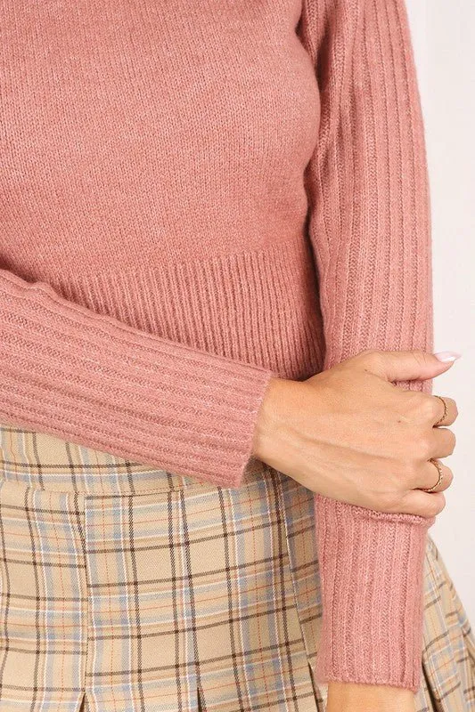 Mock Neck Sweater