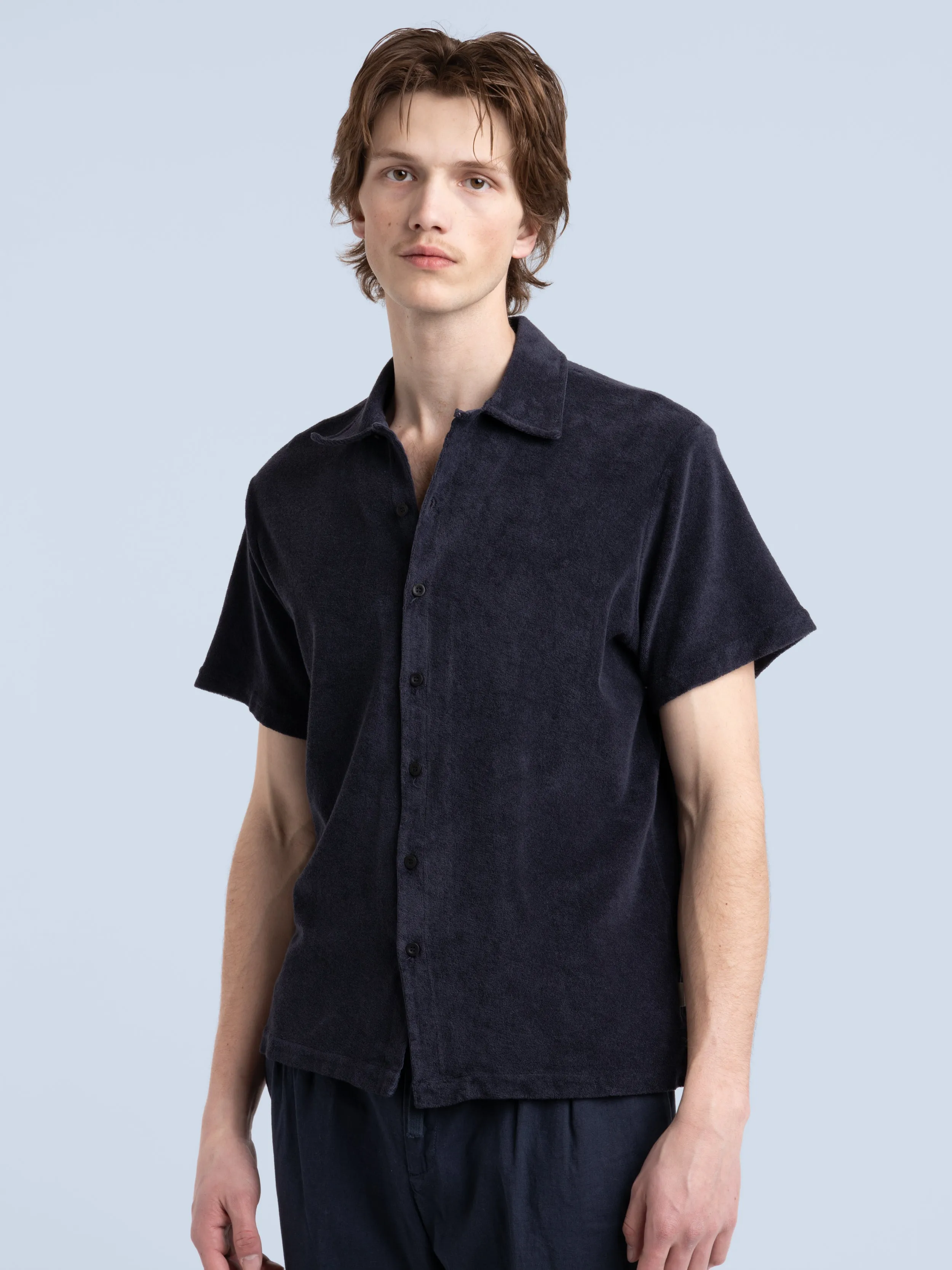 Navy Terry Shirt