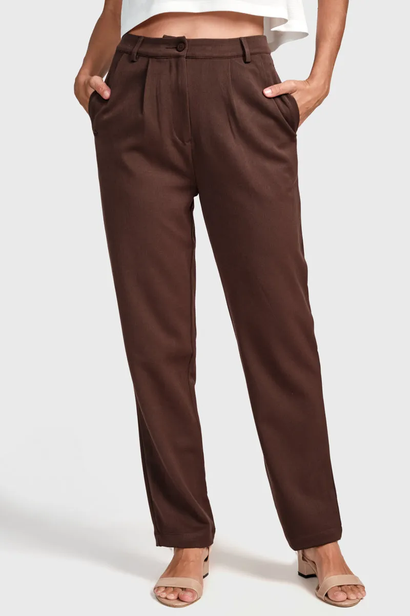 Office Trouser Chocolate