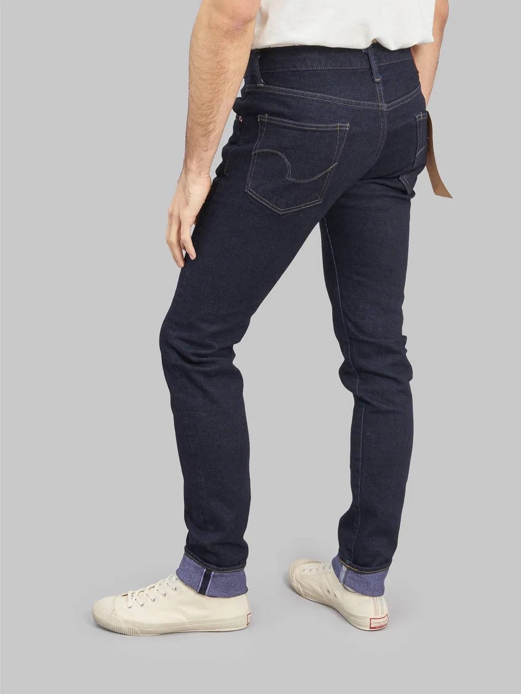 ONI Denim 122S-VIOLET - 15oz Violet Weft Stretch Relax Tapered Jeans