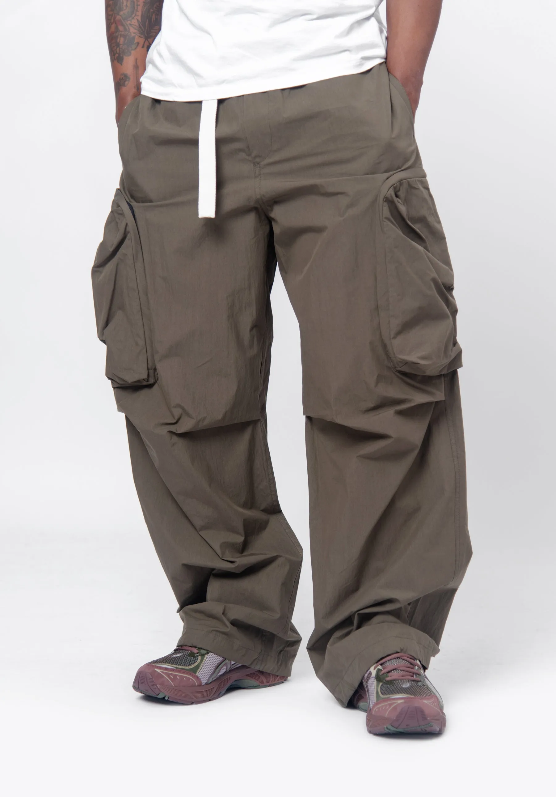 Organic Cotton Mix Cargo Pant Pickle J47KA0177-J45215