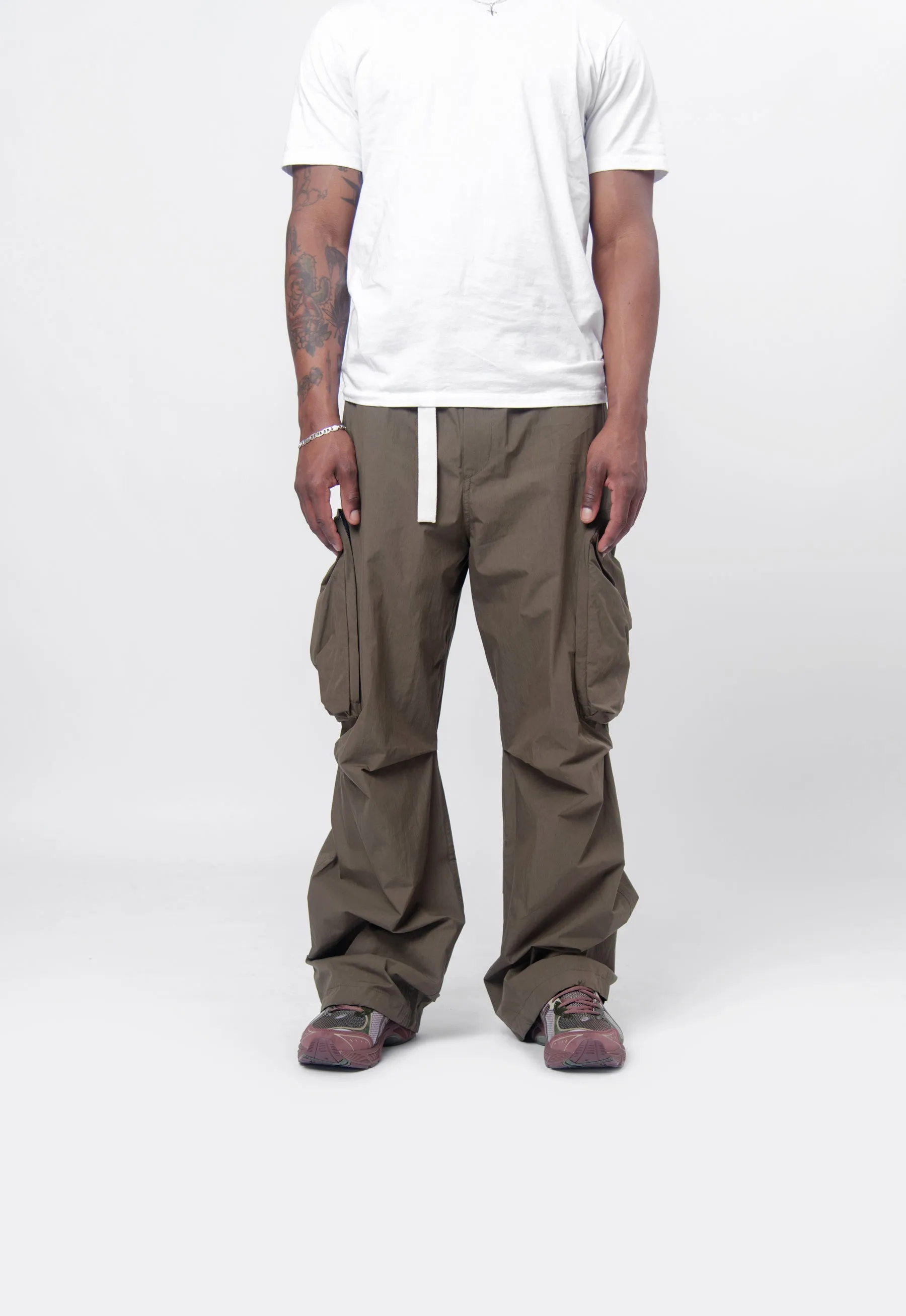 Organic Cotton Mix Cargo Pant Pickle J47KA0177-J45215