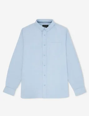 Oxford Long Sleeve Shirt - Blue